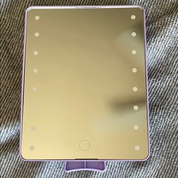 Purple LED Vanity Mirror - Picture 1 of 6